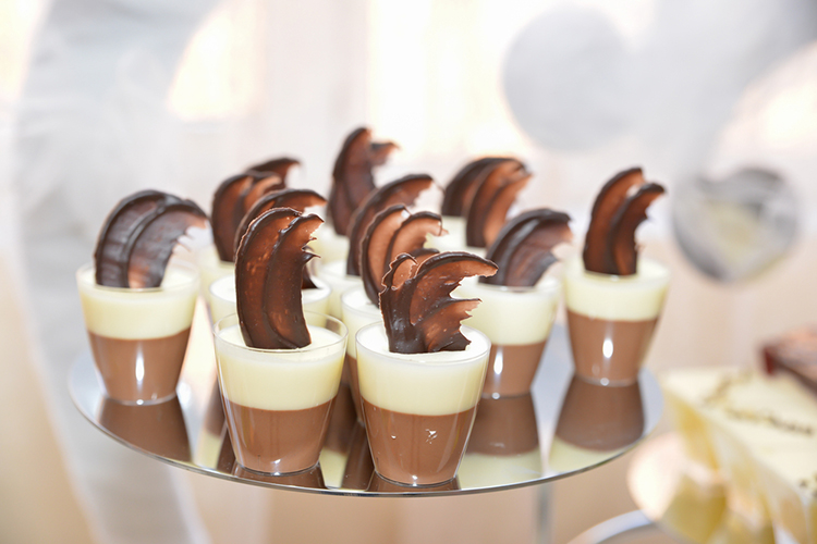 Wedding Chocolate Pudding